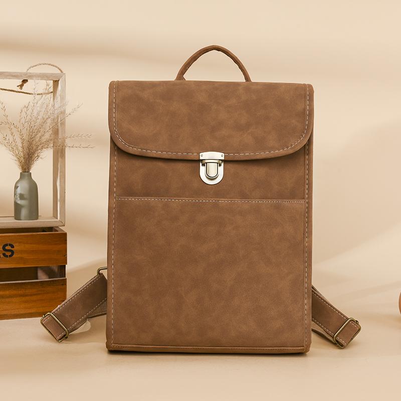 Модный женский рюкзак, винтажный кожаный рюкзак для девочек-подростков, школьный рюкзак, большая вместительная женская сумка на плечо, рюкзак Mochila