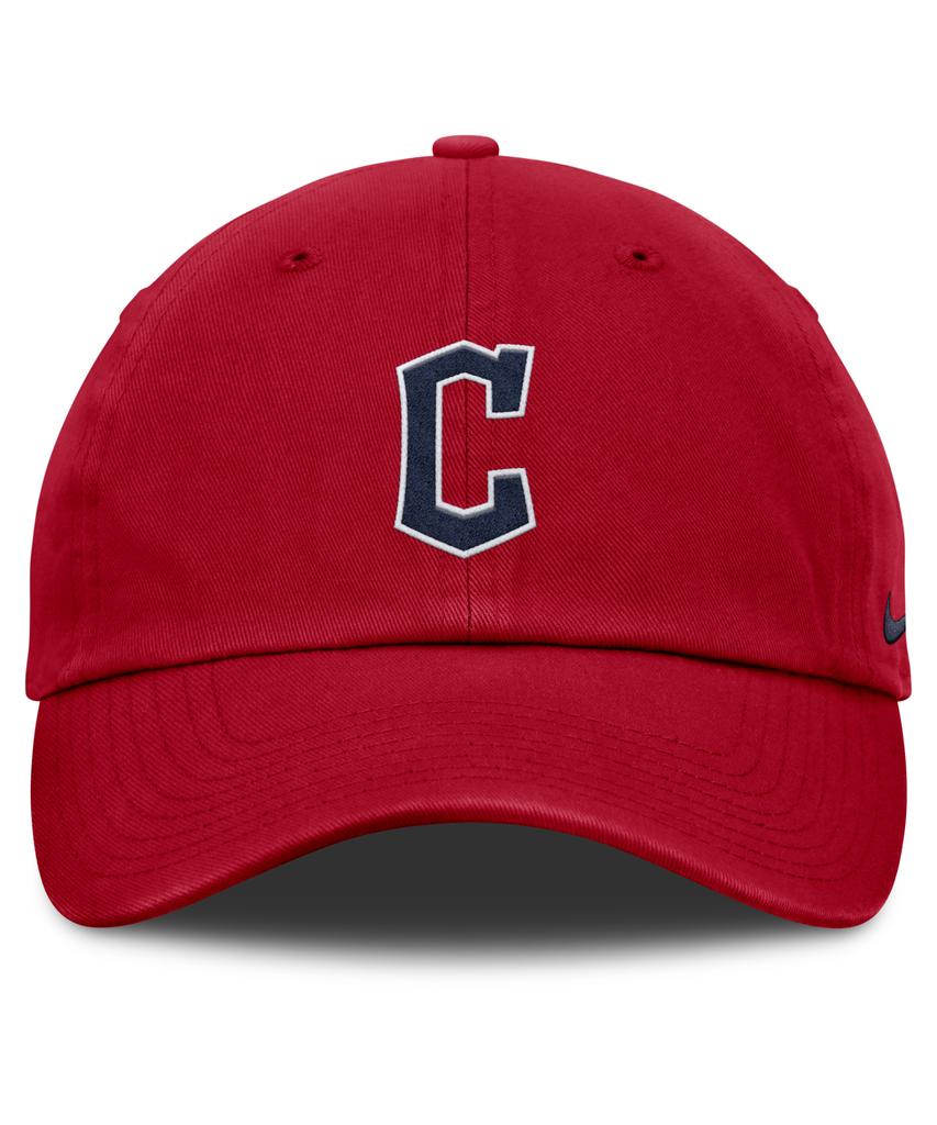 Кепка Panatigseu Cleveland Guardians Nikeclub без структуры из органического хлопка - Gym Red