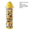 Vertical Toy Storage Tube Stuffed Animal Organization Tube Transparent Plush Doll Storage