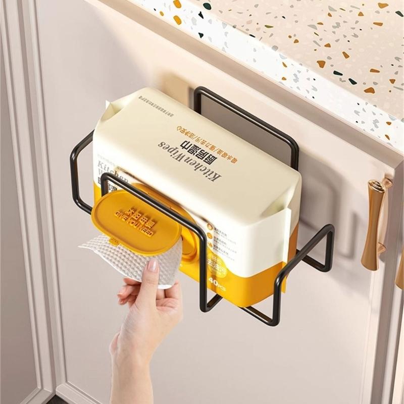 Простая стойка для хранения влажных салфеток, диспенсер для салфеток. Идеально для поддержания порядка и доступности на рабочем столе в любой комнате