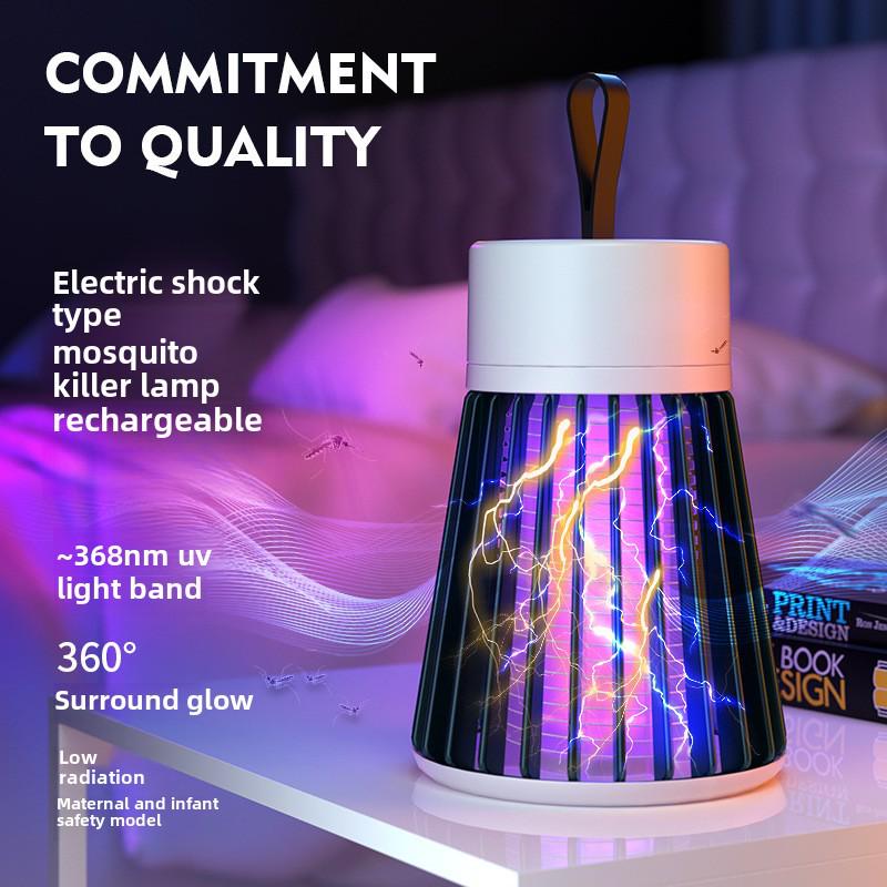 Перезаряжаемая через USB портативная электрическая лампа от комаров для использования в помещении и на улице