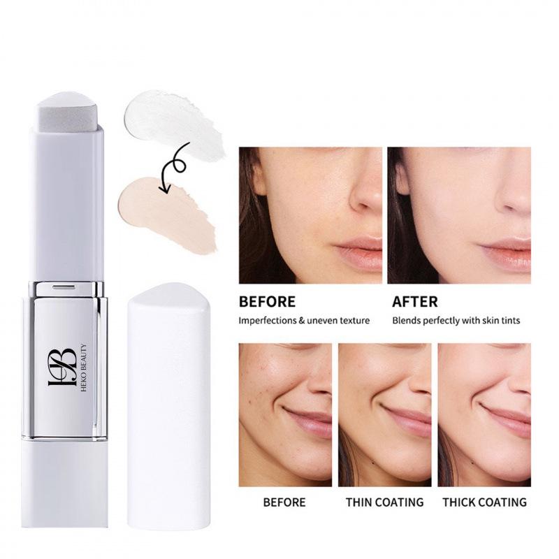 Heko Beauty Стойкий водостойкий стик-тональное средство с кисточкой, меняющий цвет