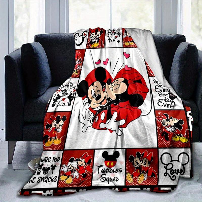 1pc, Disney Home Decorative Blanket Perfect Gift for Bedroom, Living Room, Travel, Camping, Car
