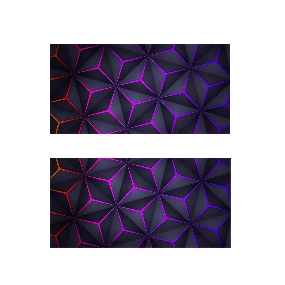 2Pcs Car Stickers B Pillar Center Column Covers DIY Scratch Resistant Decoration Sticker Waterproof