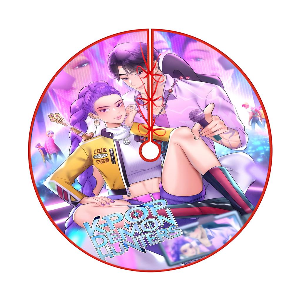 Christmas Tree Skirt Decoration For Home Xmas Tree Decorations Skirt Ornament Festive Holiday Party Decorations Indoor Outdoor