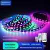 Programmable 5050 RGB Dreamcolor Light Strip, 12V Low Voltage, with Background Atmosphere and Breakpoint Resume