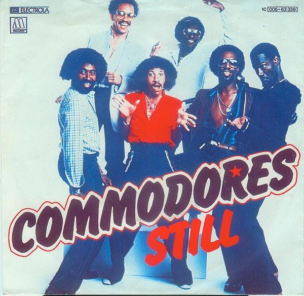 7-дюймовая пластинка COMMODORES Still 00663339 Motown 1979 Германия SoulFunk Б/у