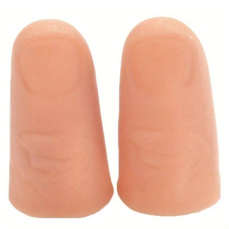 5Pcs/lot Simulation Finger Props Fake Soft Thumb Tip Finger Close Up Stage Magic Trick Prop