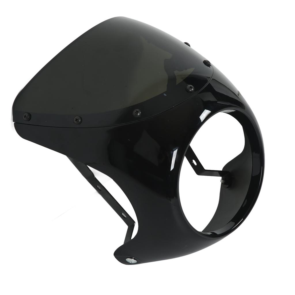 7-дюймовый обтекатель фары мотоцикла защитное ветровое стекло универсальное для большинства мотоциклов круглое