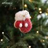 Плюшевая ткань Подвесное украшение Мини Мини Обувь Орнамент Подвеска на елку Праздничный Домашний Декор
