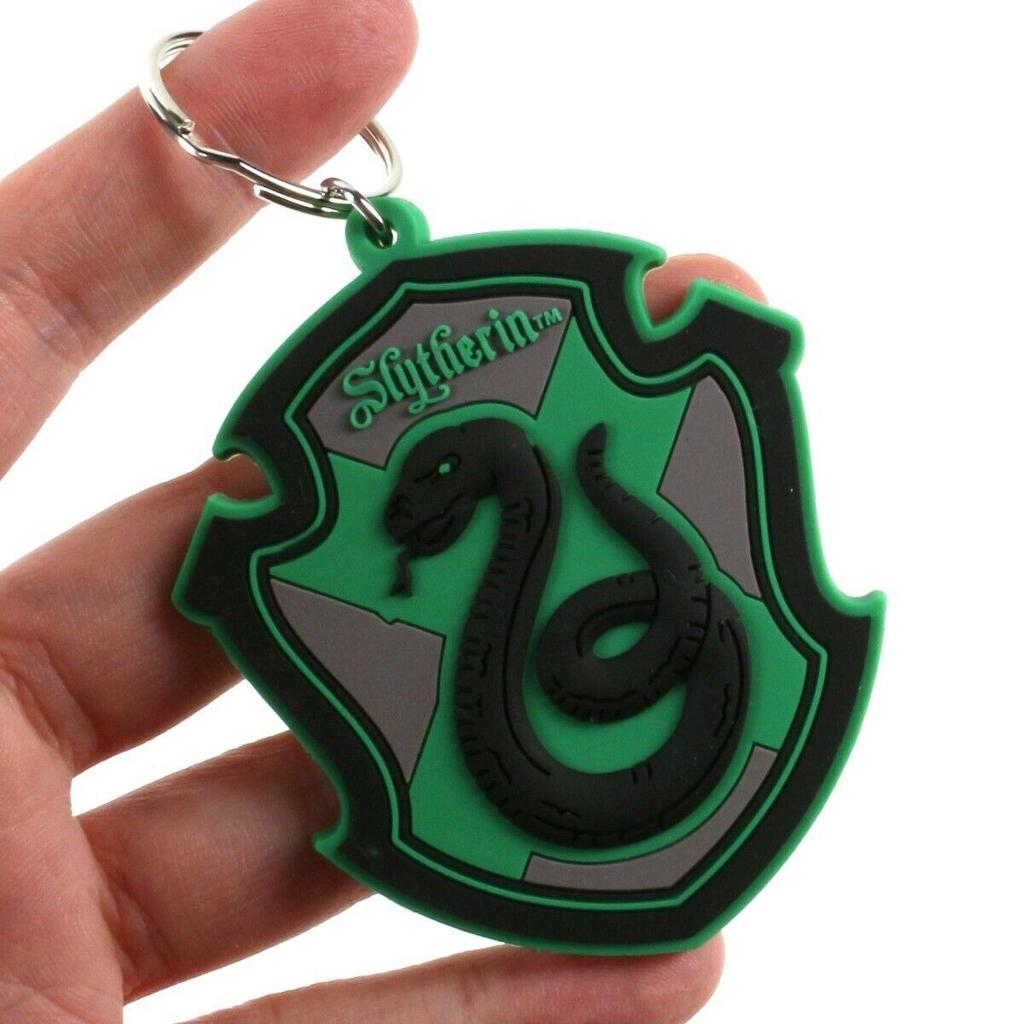 HARRY POTTER Slytherin Rubber Keyring