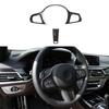 Carbon Fiber Look Steering Wheel Cover Trim For BMW 3 4 Series G20 G42 -