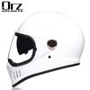Retro Full Helmet Motorcycle Harley Helmet Motorcycle Electric Car Four Seasons 3C Male And Female Motorcycle Running Helmet Electric