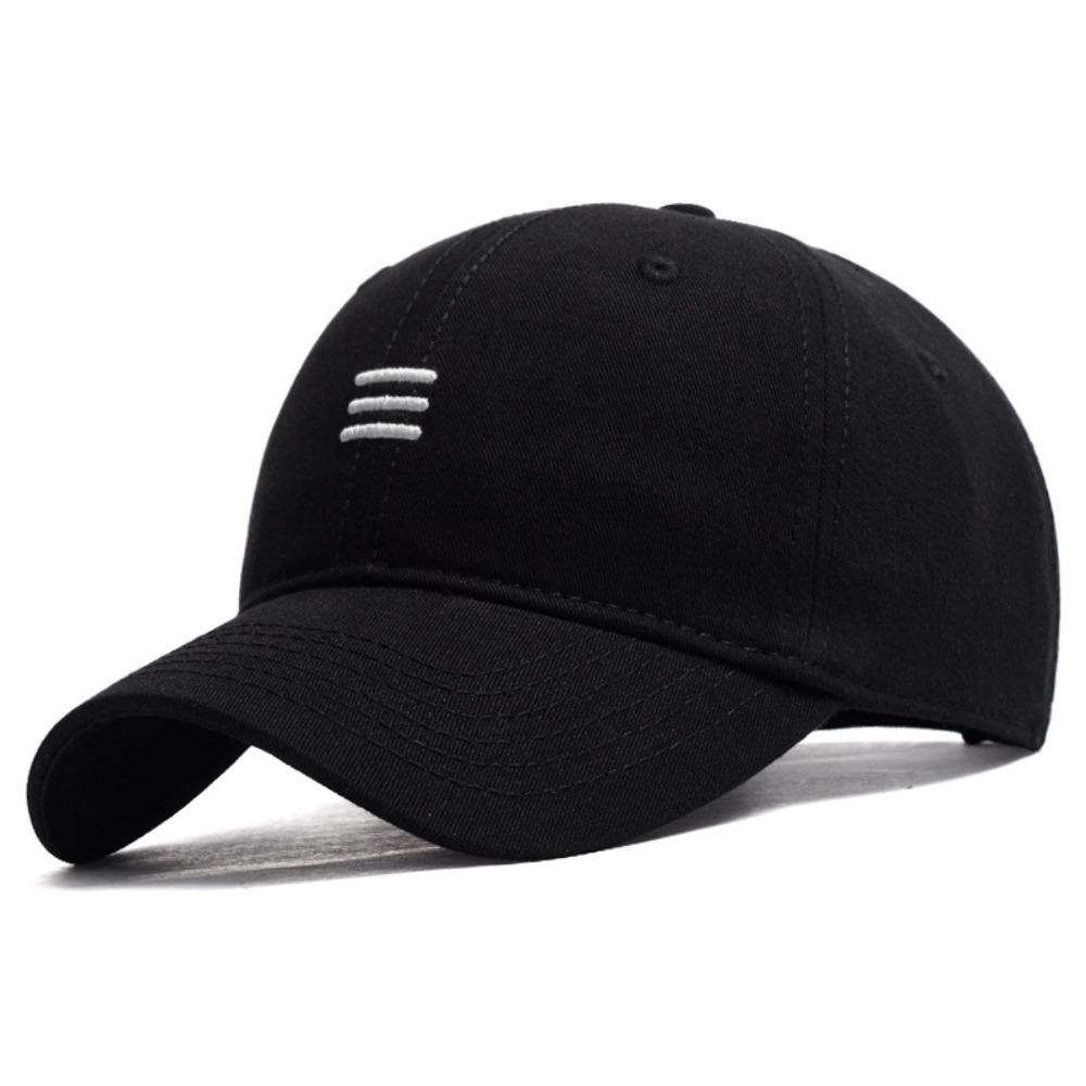 Lines Embroidery Baseball Caps Adjustable Duck Tongue Hat New Sunscreen Hat Women Men