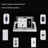 RJ45 Pop-up Floor Socket with USB - UK, US, SA Standards