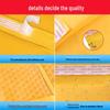 Yellow Kraft Bubble Envelope - Thickened, Anti-Fall, Self-Adhesive Packaging for Books and Jewelry