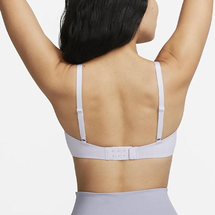 Nike Спортивное нижнее белье женское Кислородный фиолетовый Средняя поддержка DM0527-536
