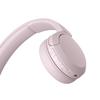 Sony WH-CH520 Wireless Headphones Pink Bluetooth Lightweight 147g Customizable Sound Equalizer 50H Playtime 3-Minute Fast Charge Multi-Point