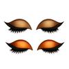 2 Lazy Stickers Eye Shadow Eyelash Pairs Reusable Eye Makeup Stickers