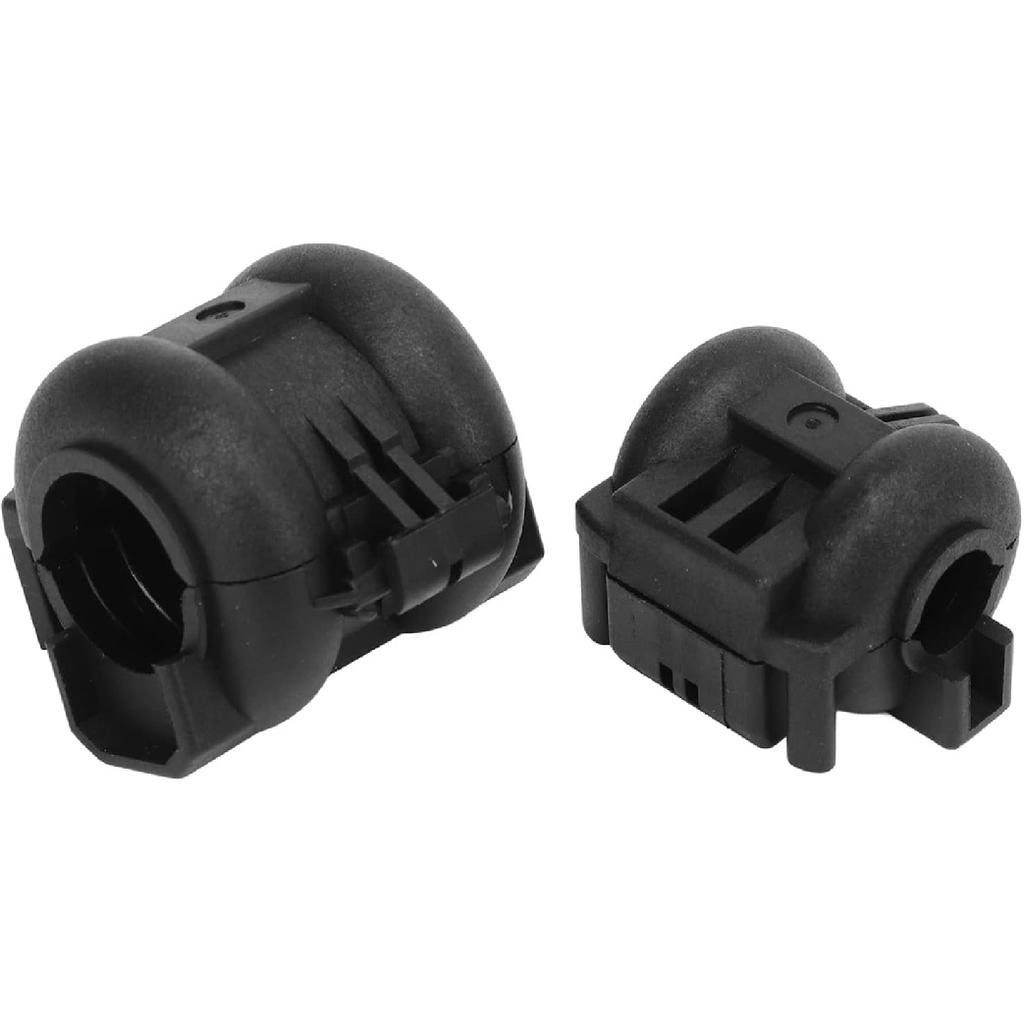 88718‑02170, Coolant Coolant Hose Clamp Black Impact 2pcs Strong Clamping Force Anti Crack for Japanese Cars