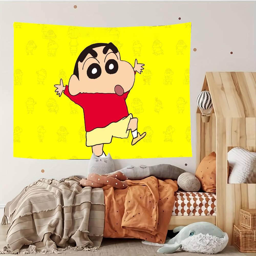 CCrayon SShinchan Tapestry Customizable Tapestries Of Various Styleswall Hangings Celebrity Photo Printingwall Hangings