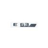 BQAZ9 3D Flat Font ABS E63 E63S V8 Biturbo 4Matic AMG Emblem Badge Sticker for Mercedes Benz W213 Car Trunk Logo Sticker