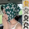 Multiple Styles Hair Scarf 70*70cm Hijab Retro Smooth Bandana  Women