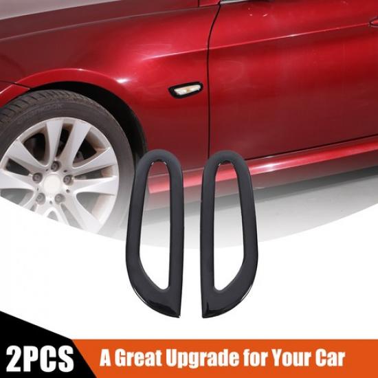 Глянцевая черная накладка на указатель поворота для BMW 3 серии E90 E91 05-12