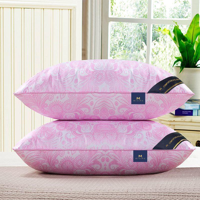 Удобная подушка для защиты шейного отдела позвоночника и помощи во сне Гостиничная взрослая домашняя подушка для сна