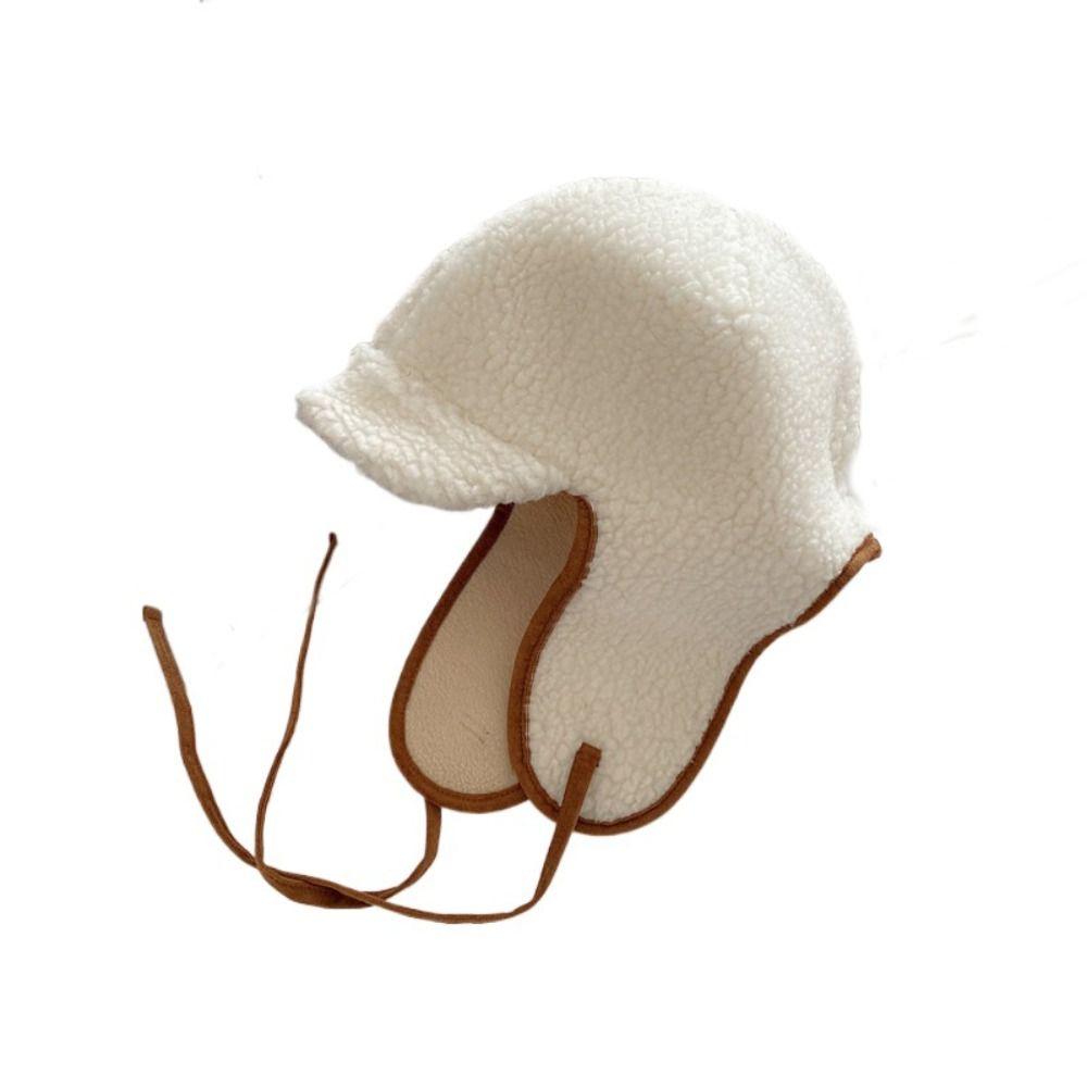 Ear Protection Fluffy Fur Hat Thick Warm Ski Caps Fashion Trapper Hat  Outdoor Ski