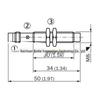 Новый индуктивный датчик приближения SICK IME08-04NNSZT0S 1040894