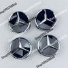 CQT1 Для Mercedes Benz AMG 4 шт. 75 мм Колпачки центральных ступиц колес автомобиля Крышка для классов B/C/E/S w204 w211 w205 W212 w203 w213 w124 автомобильные аксессуары