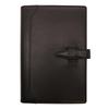 Da Vinci Grande Olive Leather Bible System Notebook 15mm Genuine Leather DB302 [Black]