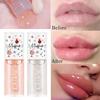Lip Oil Gloss Moisturizer Jelly Lipstick Balm Big Lip Brush 5g Lip Plumper for Moisturizing Hydrating And Nourishing No-Sticky Gloss Lip Balm