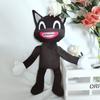 Soft And Cuddly Black Cartoon Cat Plush Toy Ideal For All Ages Holiday Gifts