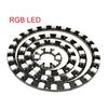 WS2812 Led Digital Panel Matrix Flexible Screen 1 4 8 12 16 24 64-Bit 5050 RGB WS2812 Ring Individually Addressable Pixels