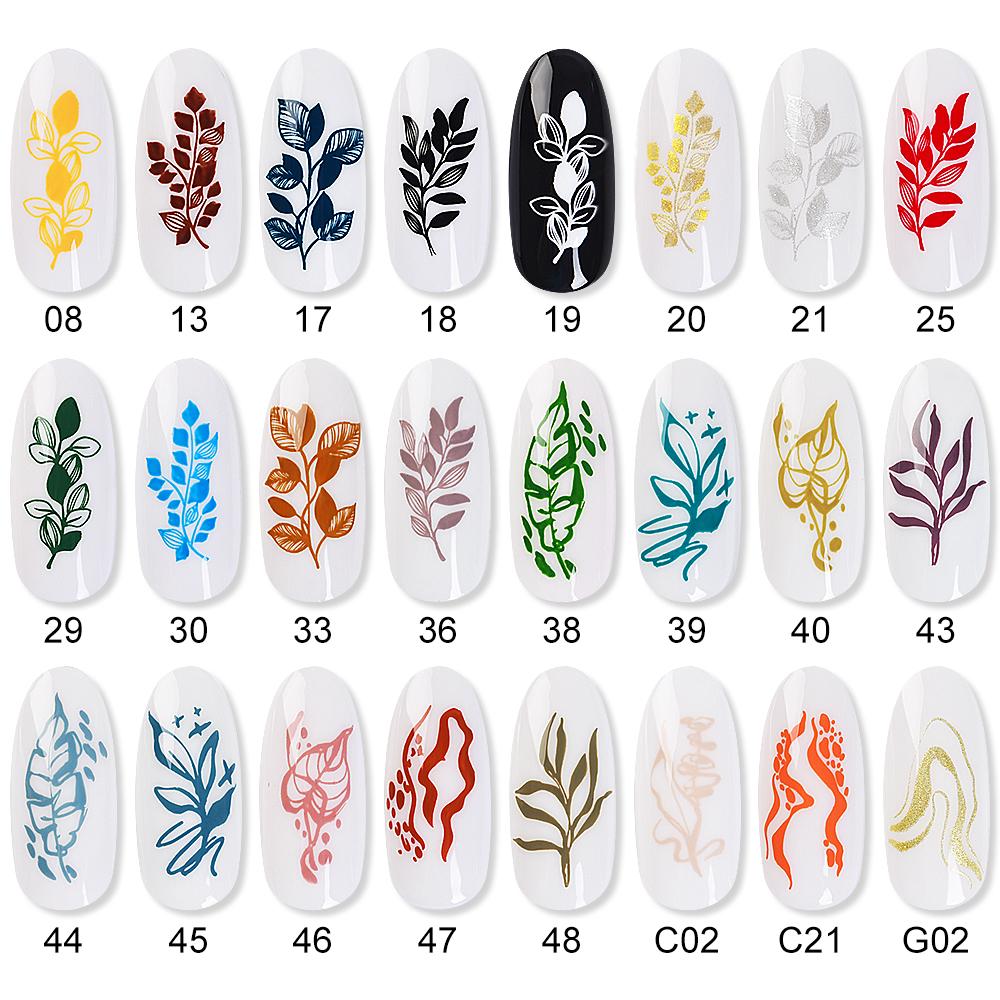 kads 11 мл лак для стемпинга ногтей, 24 цвета, сухой на воздухе лак для печати на ногтях, лак для штампов для ногтей