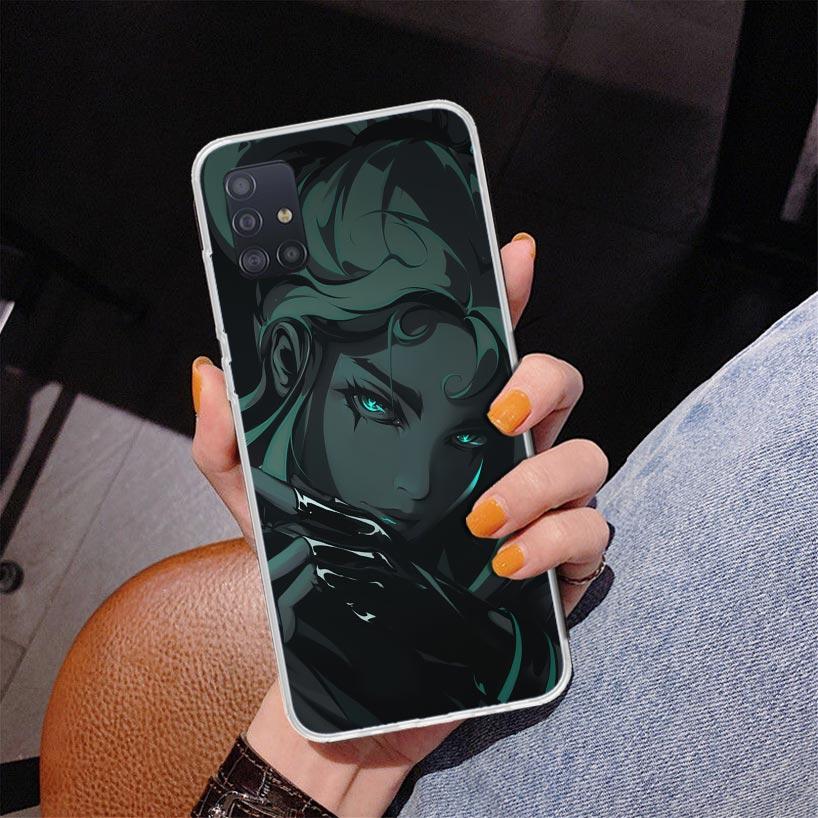 Valorant Game Cool Phone Case For Samsung Galaxy A52 A32 A22 A12 A51 A31 A50S A30S A20S A10S Note 20 Ultra 10 Plus S10 A72 A71 G