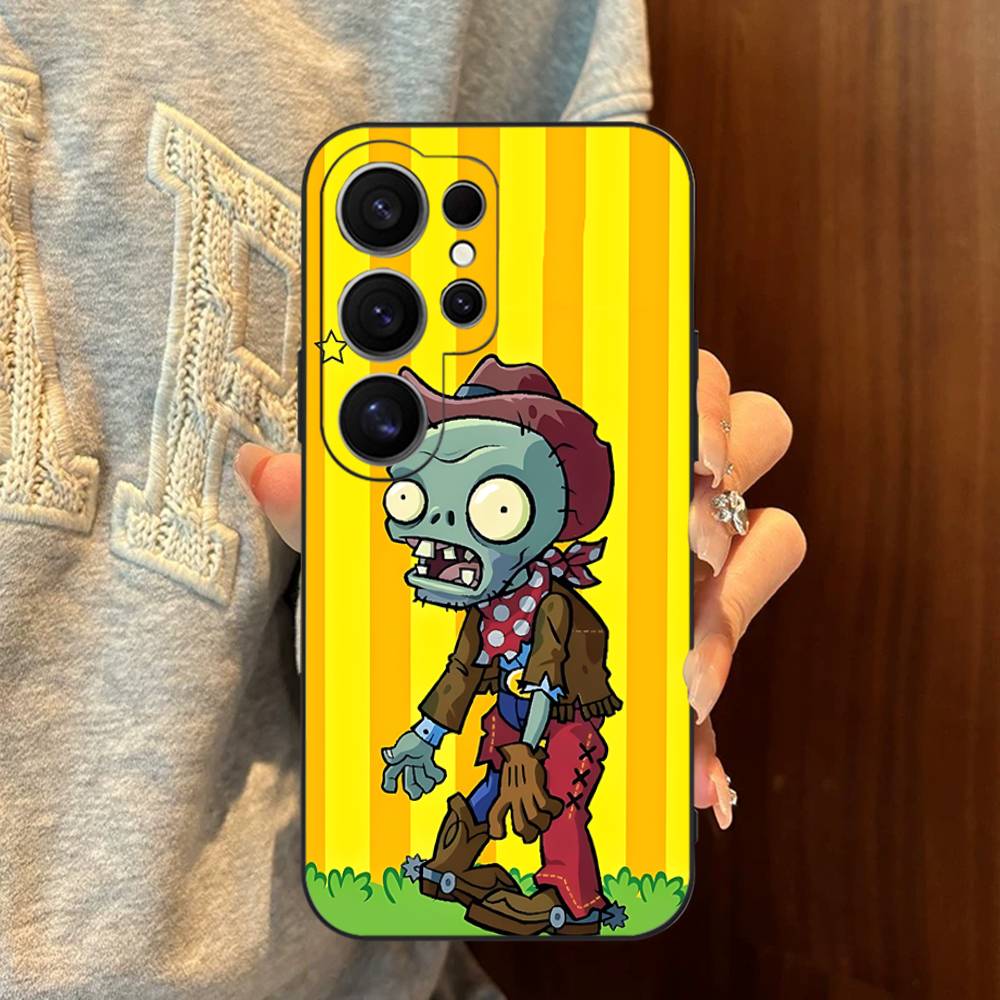 Чехол для телефона Plants Vs Zombies Для Samsung S 24 Fe 25 Ultra Plus 20 Lite 21 30 22 23 24 22 Ultra 5G Fundas