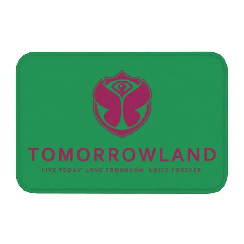 Custom Tomorrowland Doormat Anti-Slip Entrance Kitchen Bath Door Floor Mats Belgian Electronic Dance Music Festival Carpet Rug