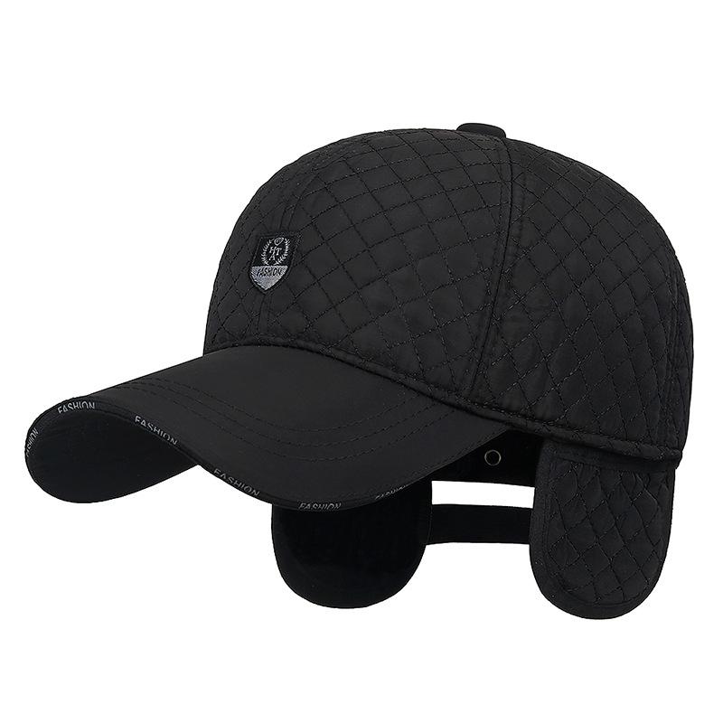 Northwood Мужская бейсболка для осени и зимы, теплая хлопковая сетка, вышитая бейсболка, защита ушей от холода, кепка для дальнобойщика