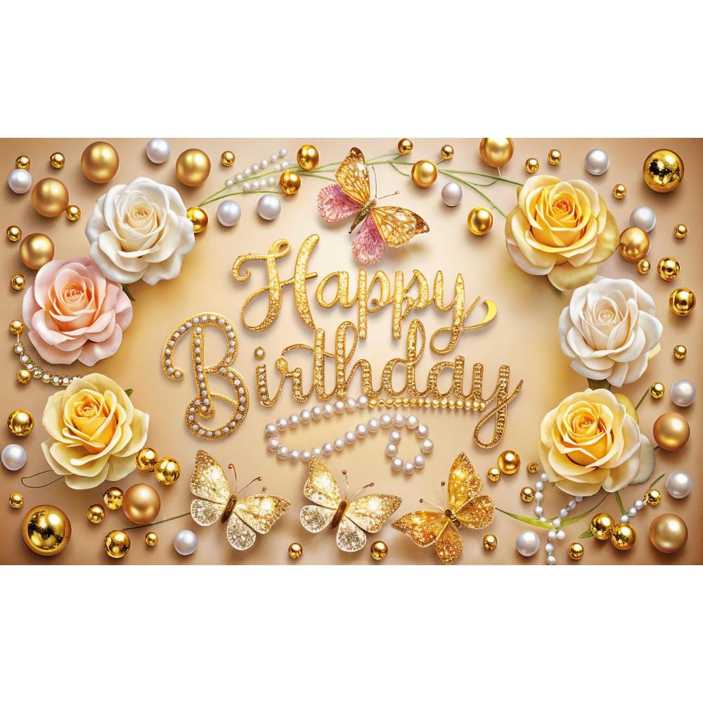 Баннер «С днем рождения» для украшения вечеринки по случаю дня рождения, фон, флажки, принадлежности для украшения вечеринки по случаю дня рождения, реквизит для студии