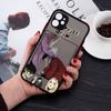 Ветрозащитный чехол для телефона Webtoon для iPhone X XR XS 7 8 Plus 11 12 13 pro MAX 13mini, полупрозрачный матовый чехол