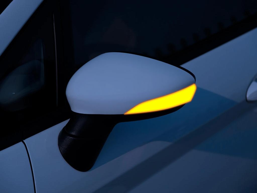 Smoked LED Dynamic Turn Signal Light Side Mirror Flashing Light for Ford Fiesta Mk7 2008-2017 for Ford B-Max