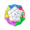 Bucubke Moyu Meilong Megaminx M V2 3x3 Stickerless Magic Cube Meilong Dodecahedron V2 2024 Puzzle Magic with Cube Magnet Megaminx M V2 Cube MFJS