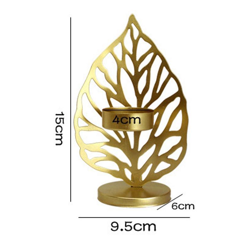 3шт сусальное золото подсвечник железные подсвечники золотой подсвечник Tealight домашний подсвечник стол центральные элементы для рождественской свадьбы