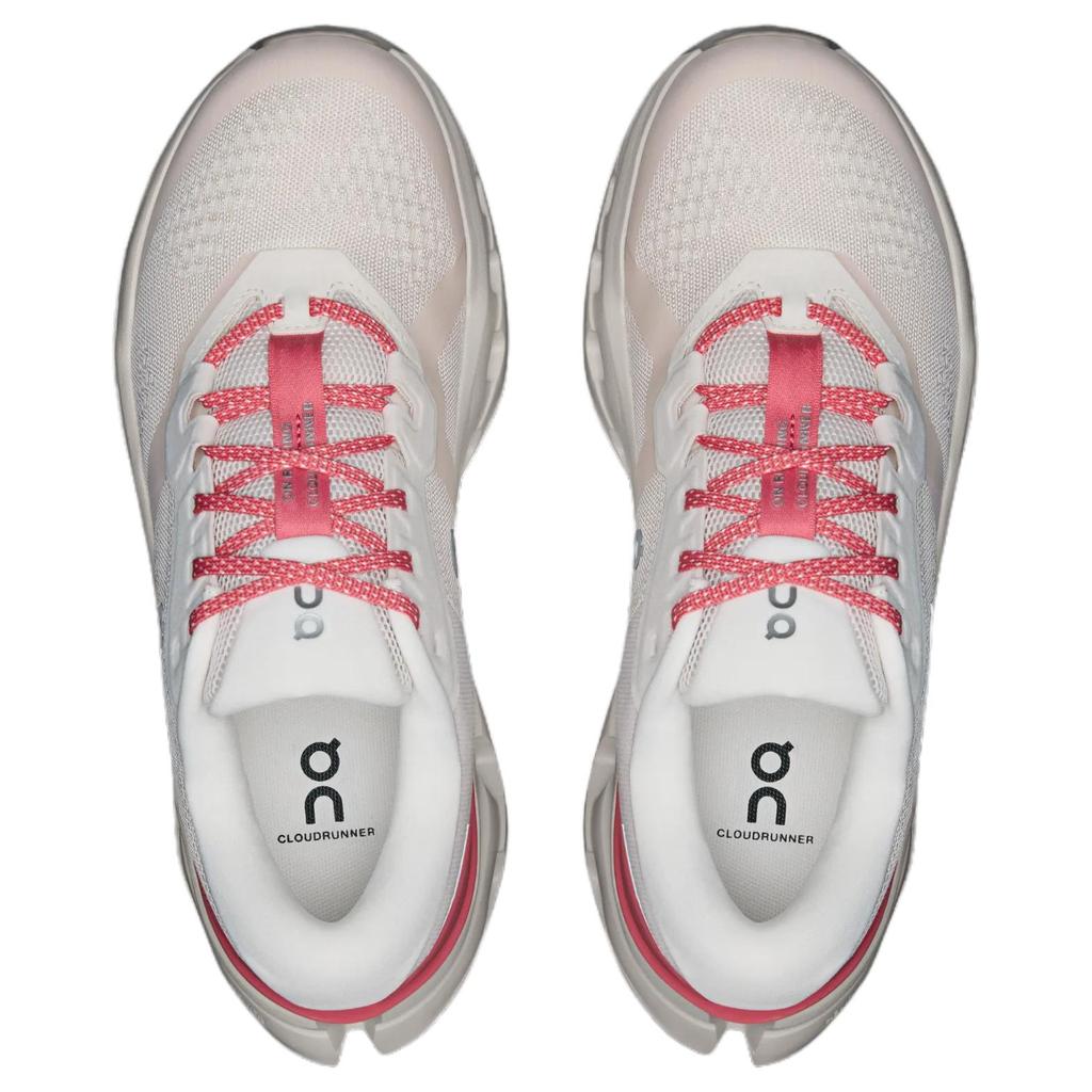 Women's Sneakers On Running On Cloudrunner 3 Running Shoes Women's Oyster Gray | Camellia Powder