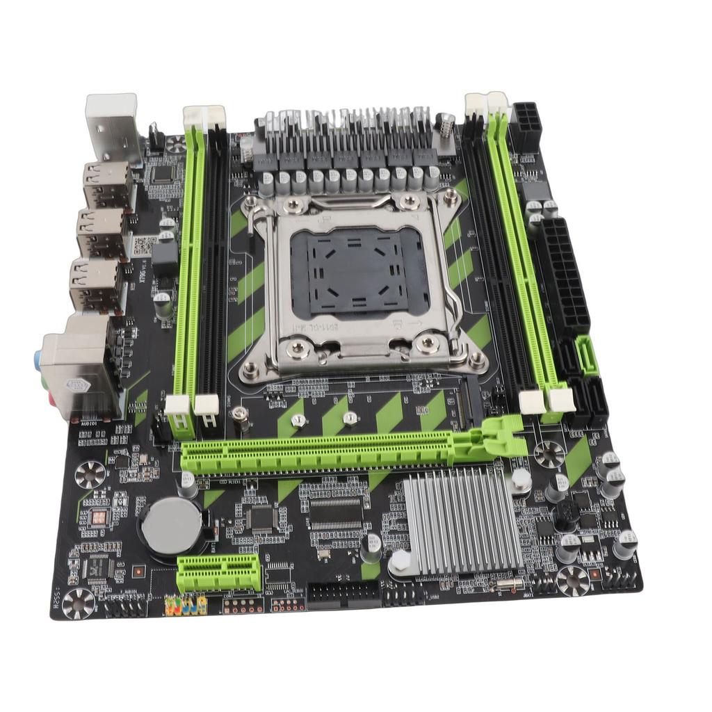 Материнская плата X79G, Память DDR3, Сокет LGA 2011, Чипсет X79, 128 ГБ, 4 слота, с гигабитной картой RTL8111HN для серии графических карт PCIE C