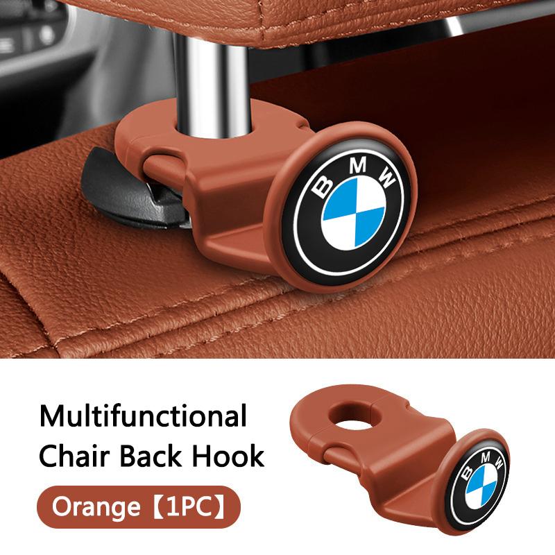 Car Interior Hanging Storage Hook Clips Organizer For BMW X1 U11 X7 G07 XM G09 i7 7 Series G70 LCI iX I20 U06 G81 M3 Sticker VFHJQ1