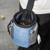 Hands-Free Pet Training Waist Bag Adjustable Strap Multi-Pocket Poo Bag Holder Waterproof Pet Snack Container for Dog Training